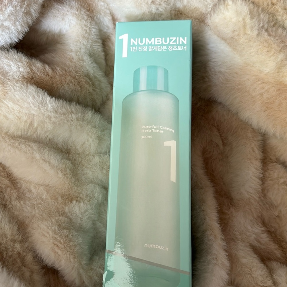 New Numbuzin No. 1 Pure-full Calming Herb Toner
